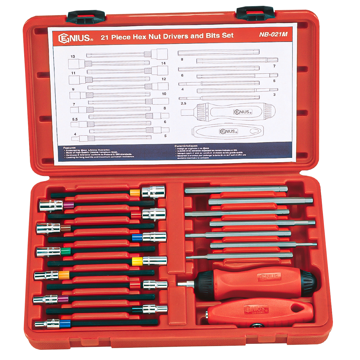 Инструмент b. Genius Tools. Метрическая компьютер. Hex bit Drivers. Visko Tools 111 8 Blades combination Screwdriver Set with Tester (Blue and White, 9-pieces) MPN: 111 Itemid :009664298.