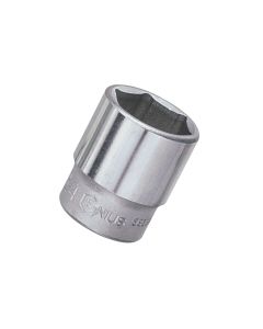 Genius Tools 3/8" Dr. 1/2" Hand Socket - 383216