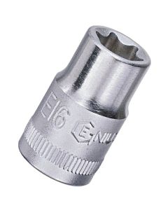 Genius Tools 1/2" Dr. E-11 E-Star Hand Socket - 454511