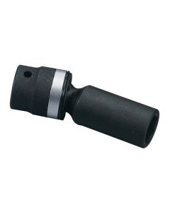 Genius Tools 1/2" Dr. 7/16" Deep Swivel Impact Socket - 480024D