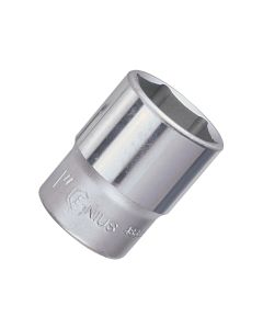 Genius Tools 1/2" Dr. 1" Hand Socket - 483832