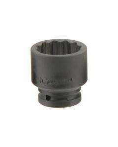 Genius Tools 3/4" Dr. 11/16" Thin Wall Impact Socket (12-Point) (CR-Mo) - 695222