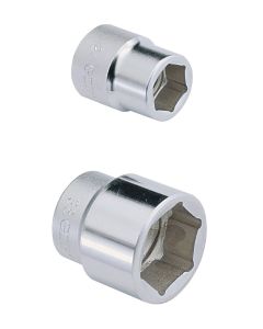 Genius Tools 1" Dr. 26mm Hand Socket (CR-Mo) - 827026