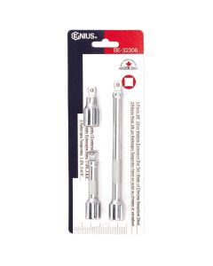 Genius Tools 3 Piece 3/8" Dr. Wobble Extension Bar Set - BE-32306