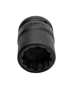 Genius Tools 3/4" Dr. 24mm Thin Wall Impact Socket (12-Point) (CR-Mo) - 655224