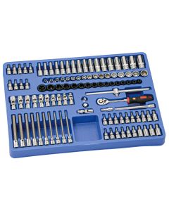 Genius Tools 106 Piece 3/8" Dr. Metric Tool Set - MS-106M