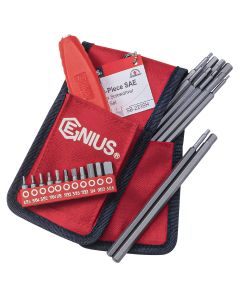 Genius Tools 23 Piece SAE Hex Screwdriver Bit Set - SB-223SH 