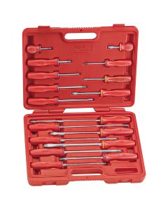 Genius Tools 17 Piece Combination Screwdriver Set - TL-517X 