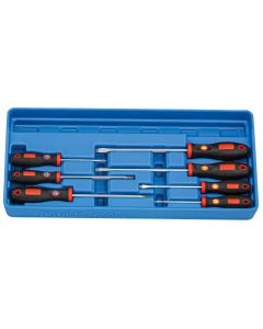 Genius Tools 7 Piece Slotted & Phillips Screwdriver Set - TR-507S