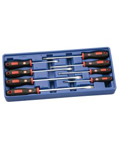 Genius Tools 8 Piece Combination Screwdriver Set - TR-508Z