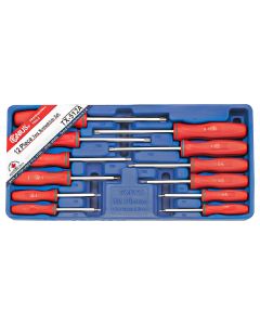 Genius Tools 12 Piece Tamperproof Star Screwdriver Set - TX-512A