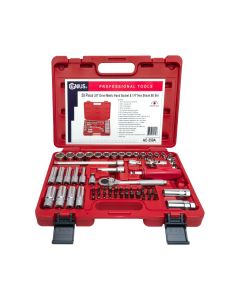 Genius Tools 59 Piece 3/8" Dr. Metric Hand Socket & Bit Set - AC-359A