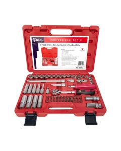 Genius Tools 59 Piece Metric Hand Socket & Bit Set - AC-359C