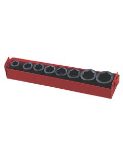 Genius Tools 8 Piece 3/8" Dr. Metric Impact Socket Set (CR-Mo) - CM-308M