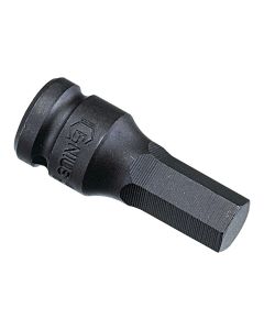 Genius Tools 1/2" Dr. 9mm Hex Head Driver 76mmL - 447609