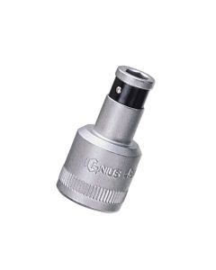 1/2" Dr. 1/2" Hex Bit Holder, 45mmL