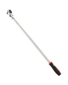 Genius Tools 1/2"Dr. 72-tooth reversible flex-head ratchet w/ comfort grip handle 440mml - 484464S