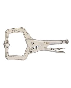 Genius Tools Locking C-Clamp with Swivel Pads Plier, (600mm)24"L - 530324AR