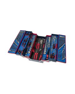 Genius Tools 190 Piece 1/4"  3/8" & 1/2" Dr. Metric & SAE Mechanics Tool Set MS-142TS