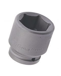 Genius Tools 3/4" Dr. 34mm Impact Socket (CR-Mo) - 645234