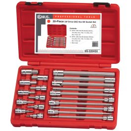 Genius Tools 6PC Metric Pin Punch Set - PC-566MP